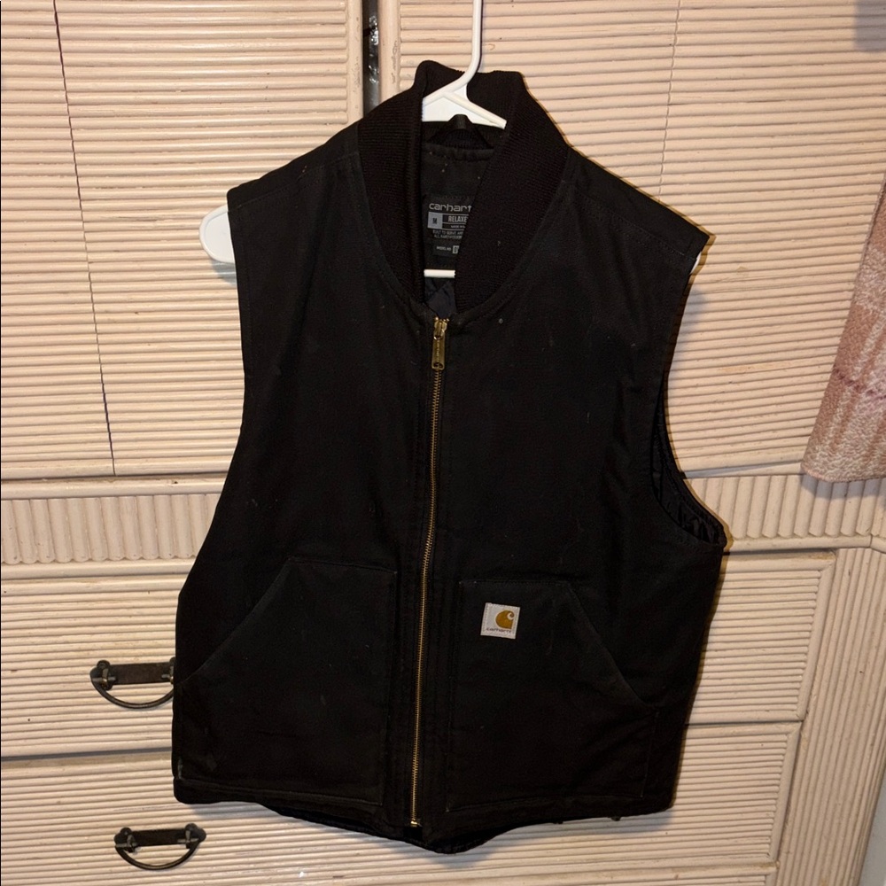 Carhartt Dark Vest with Front Pockets